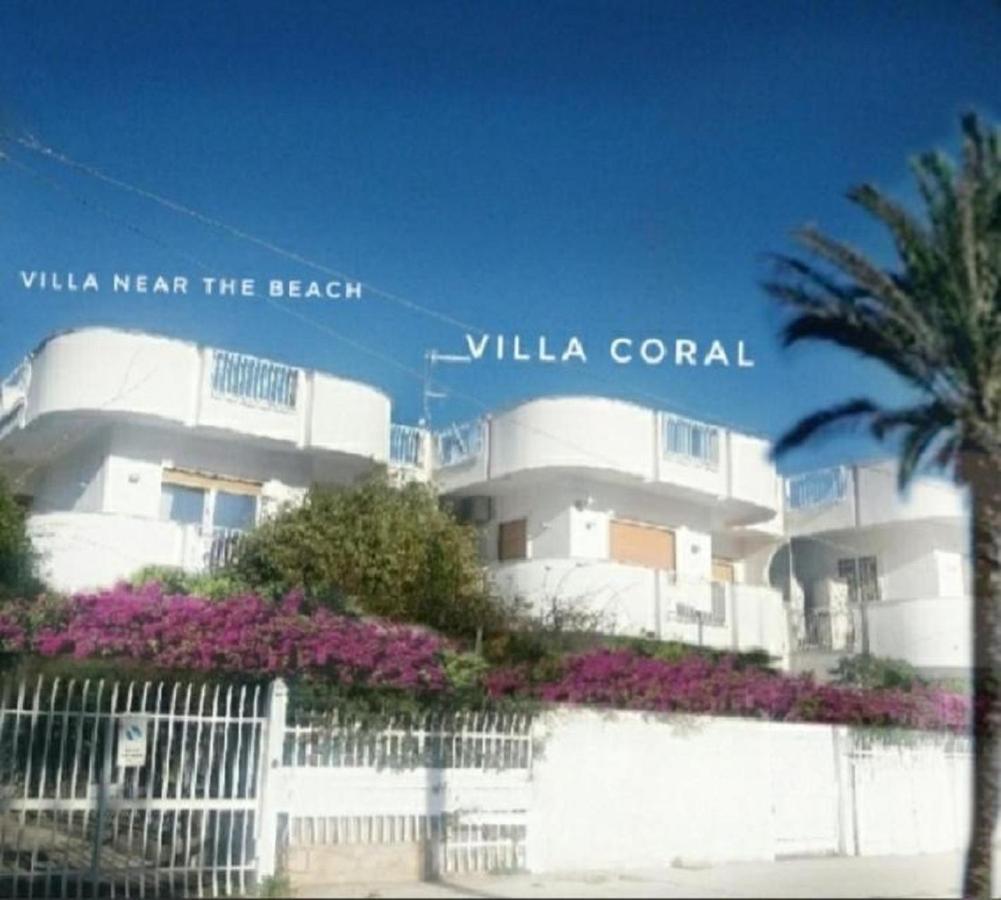 Villa Coral Mondello Palermo Bagian luar foto